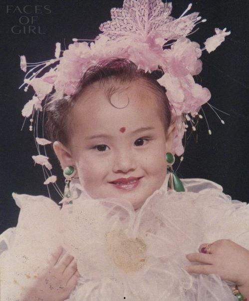 郑爽小时候照片大全集,从青涩到璀璨的蜕变之旅